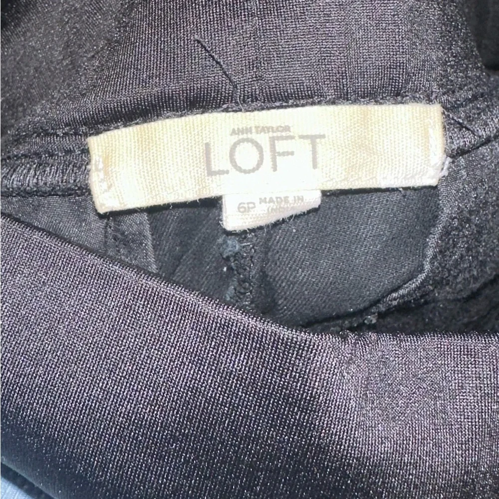 Ann Taylor Black High Waist maternity Shorts - Picture 3 of 5